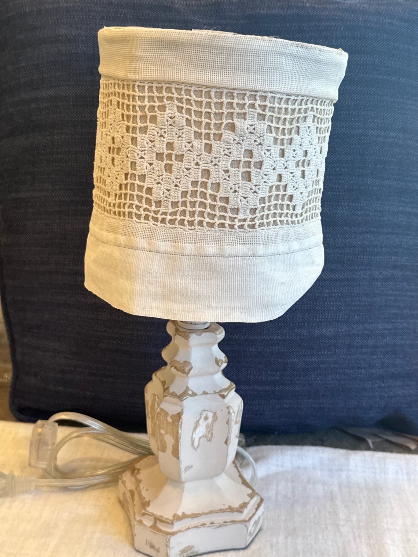 Shabby chic lamp