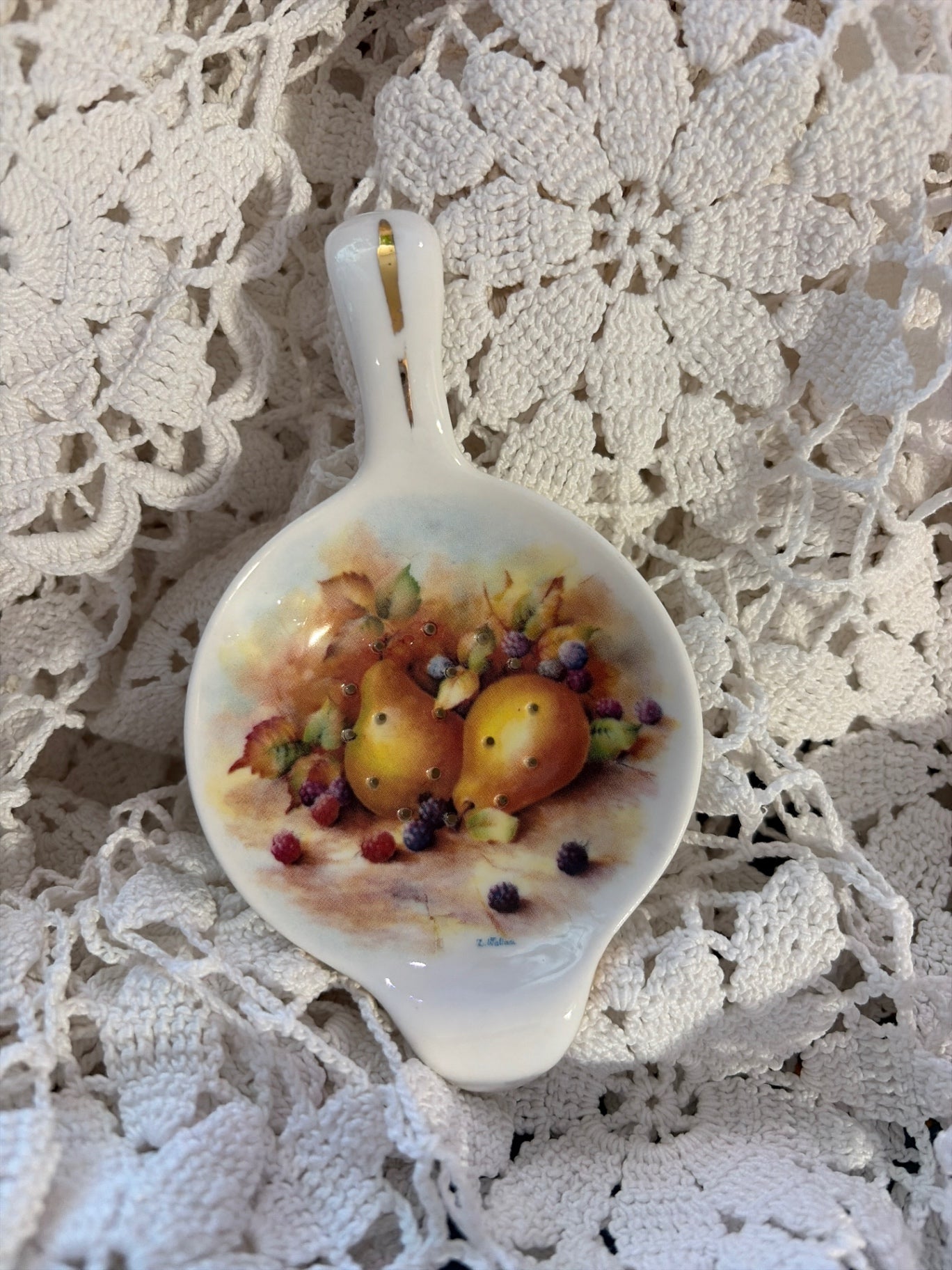 Ceramic Tea bag rest