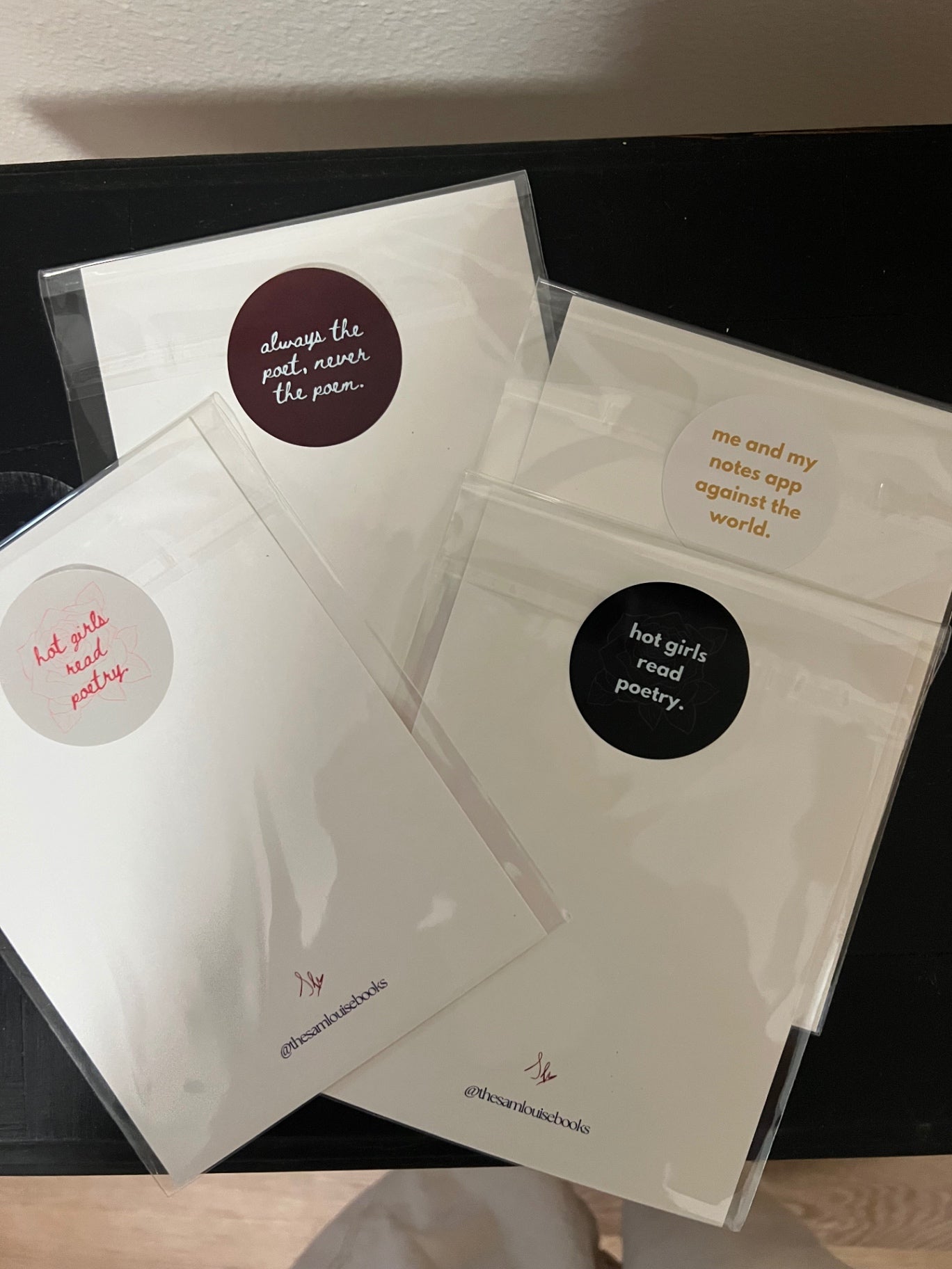 Sam Louise Poetry Print - 5x7 “what if it all works out?” 