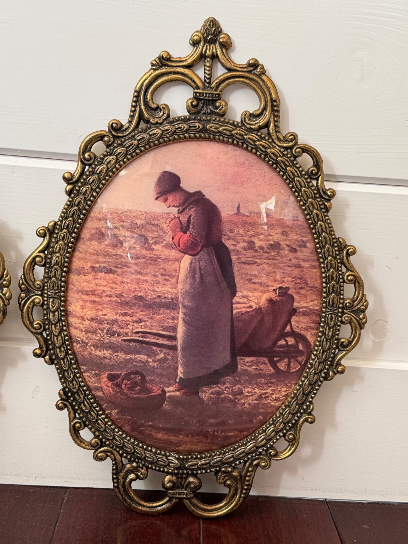 1859 painting, The Angelus. By Jean-François Millet