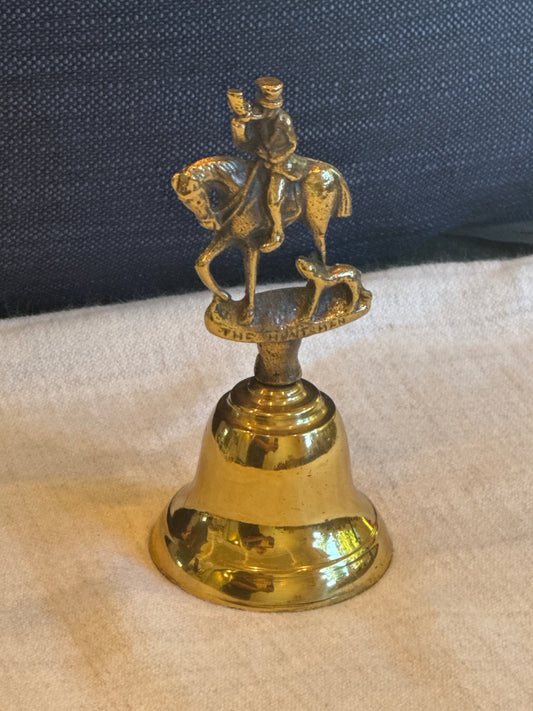 The hunt man brass bell