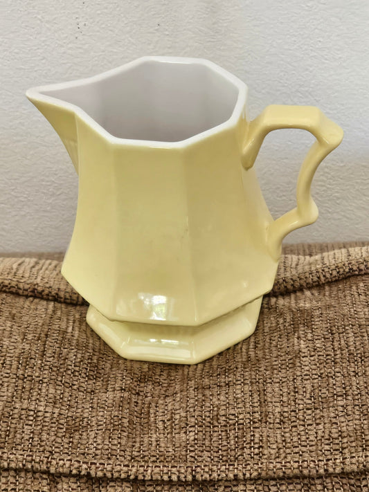 Vintage yellow creamer Japan