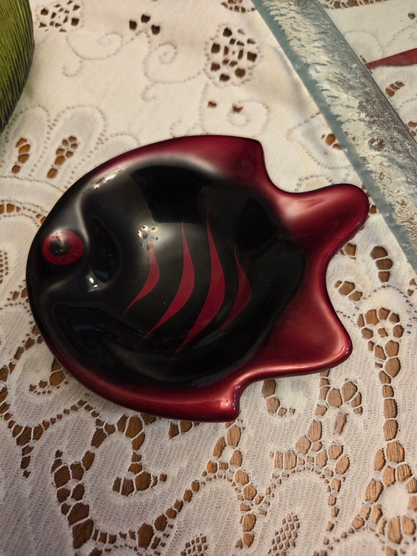 Mid century fish ashtray