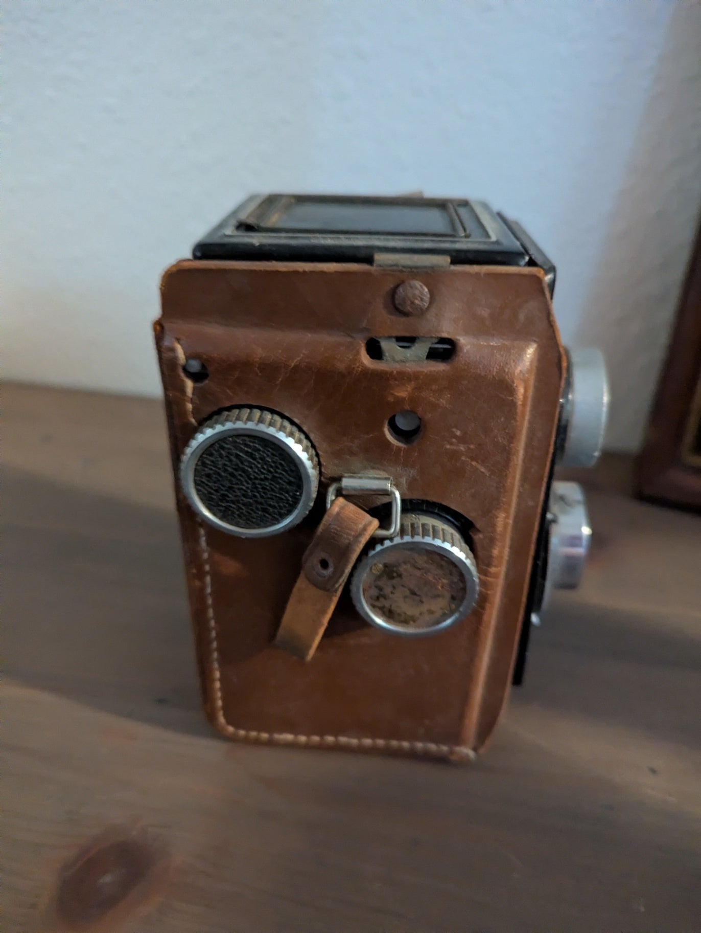 Vtg/ant. Wardflex Twin Lens Camera w/case 