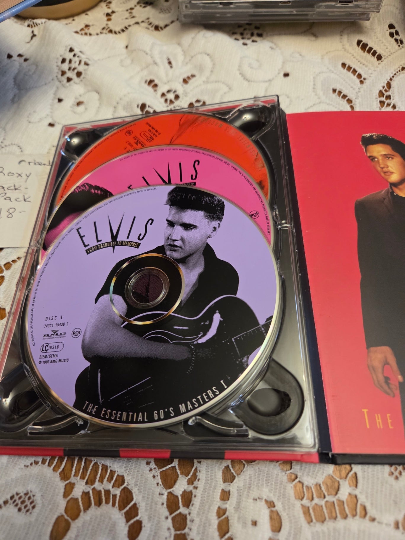 Elvis 5 CD set and book