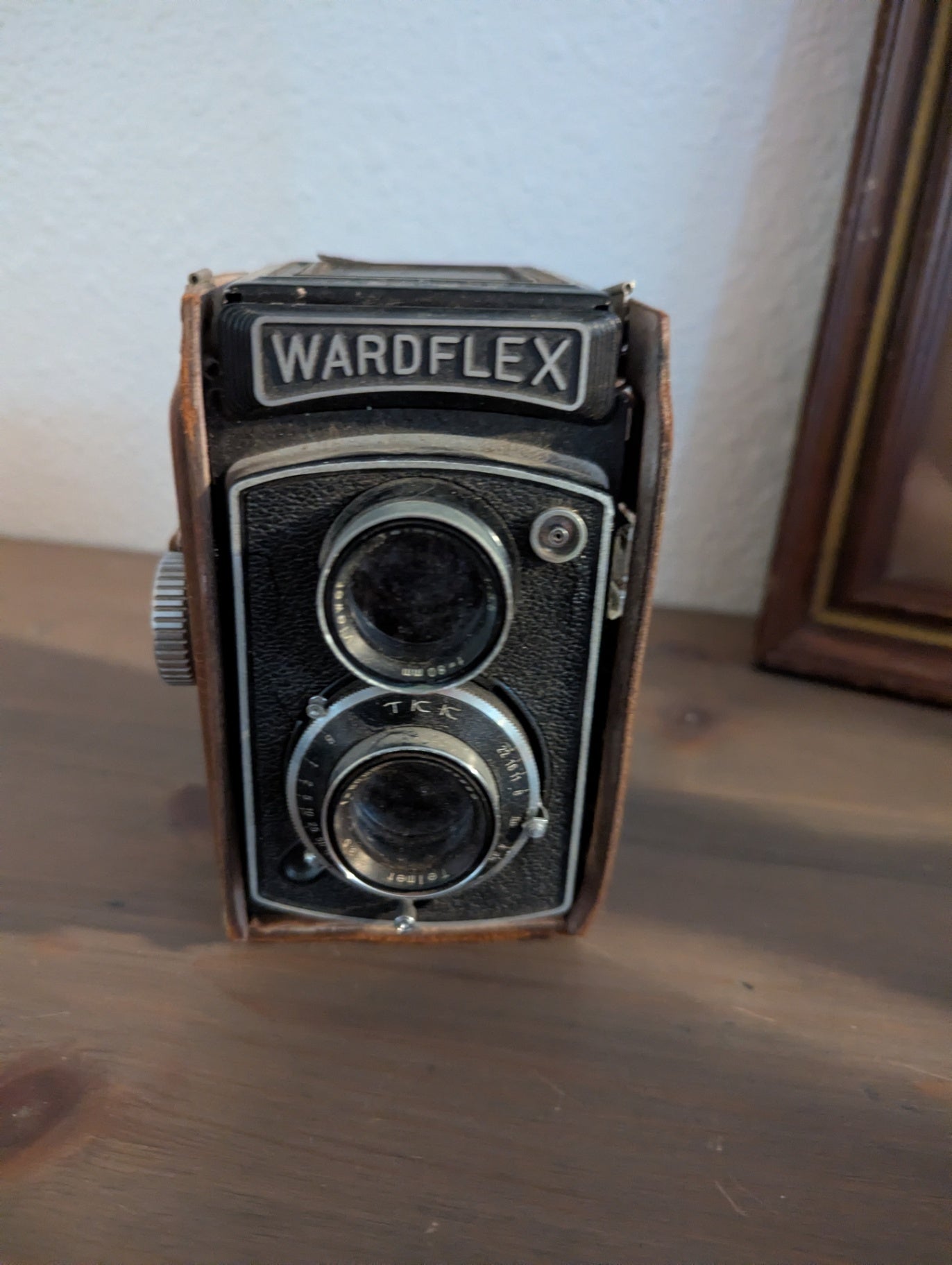 Vtg/ant. Wardflex Twin Lens Camera w/case 