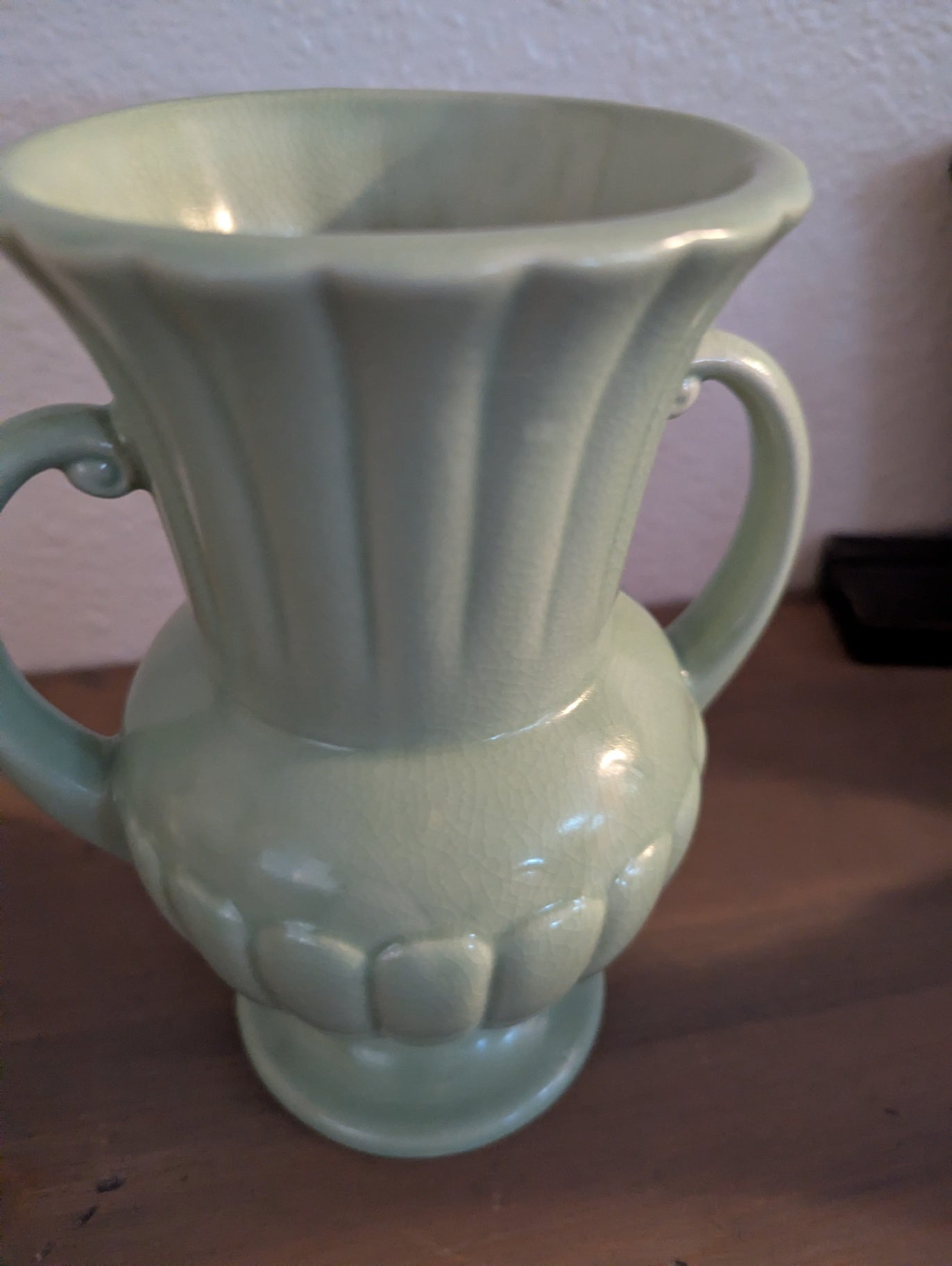 Vtg. McCoy Double Handle Vase