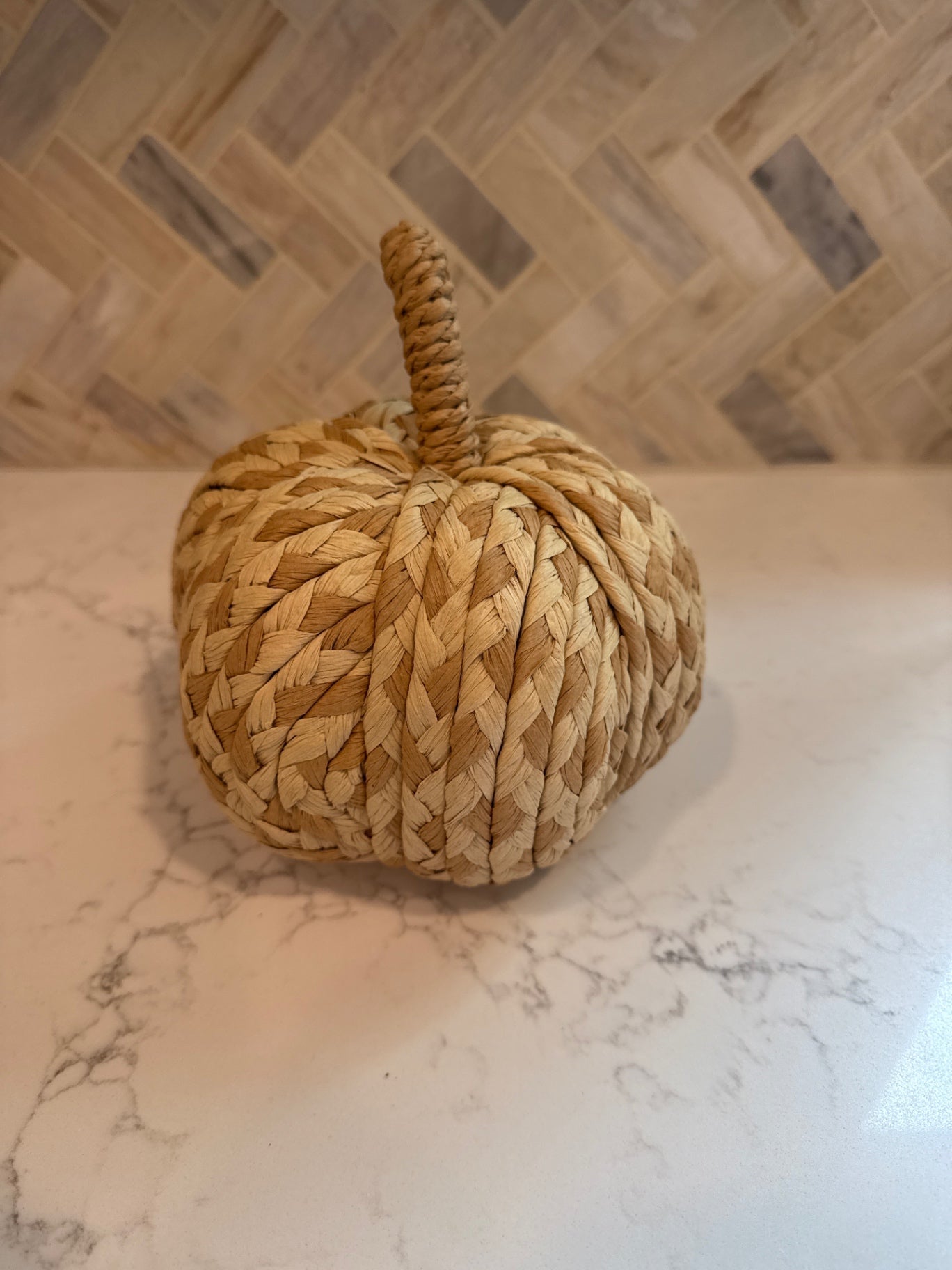 Wicker Pumpkin 