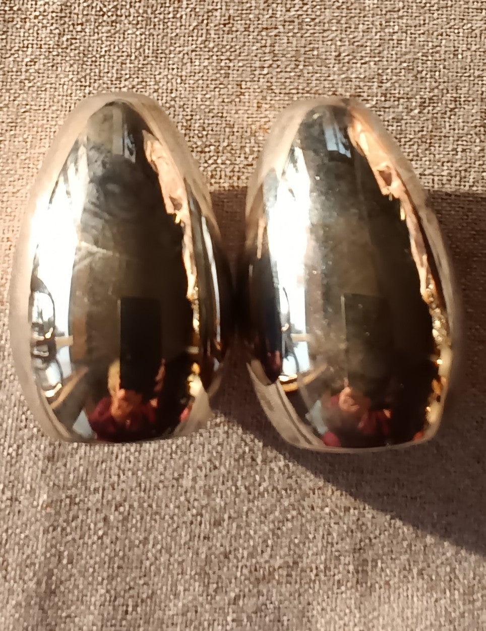 International Silver Egg Salt & Pepper