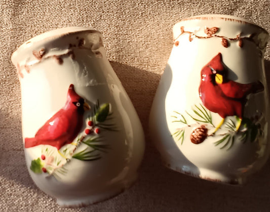 Cardinal Salt & Pepper