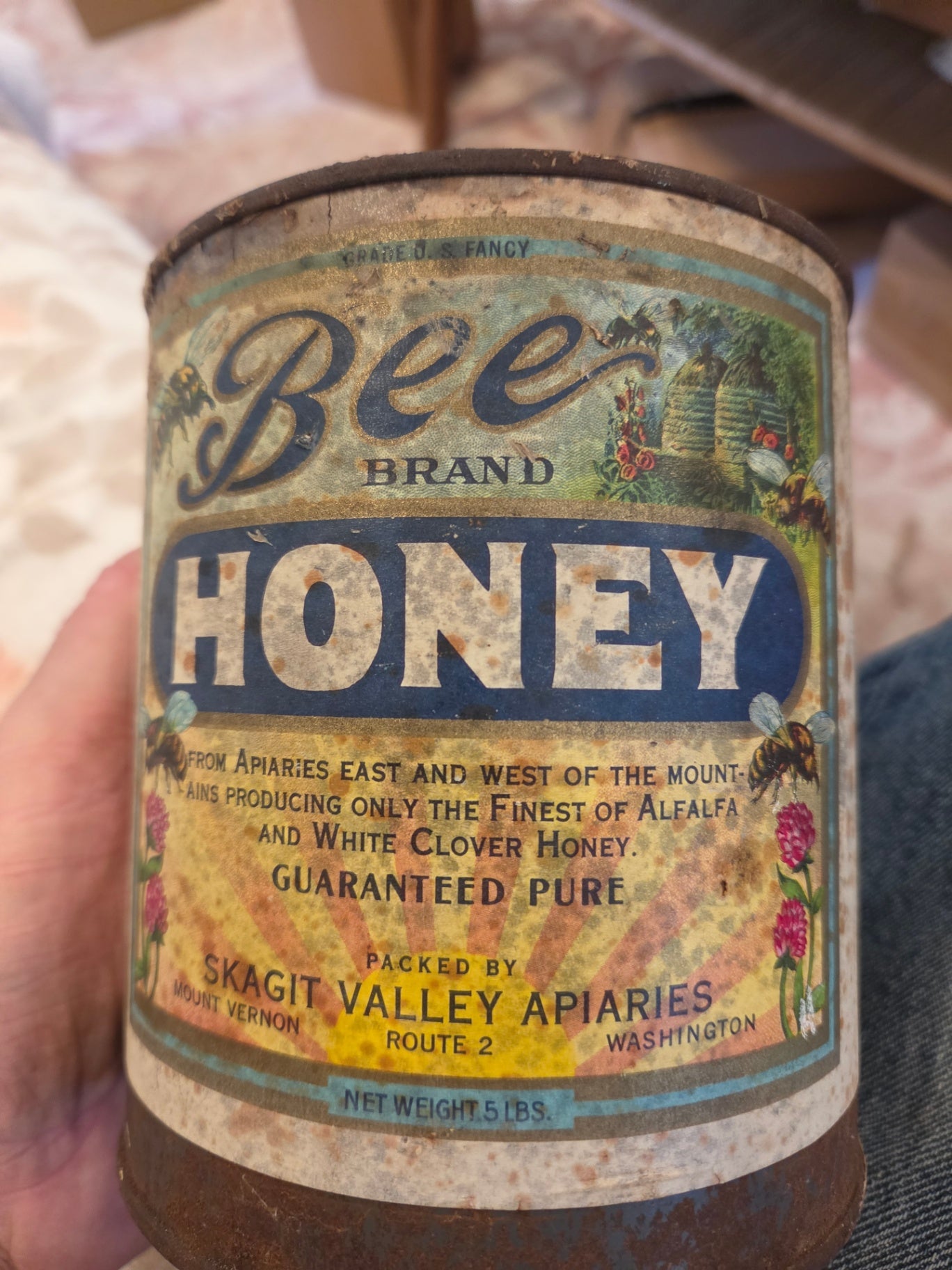 Vintage honey 