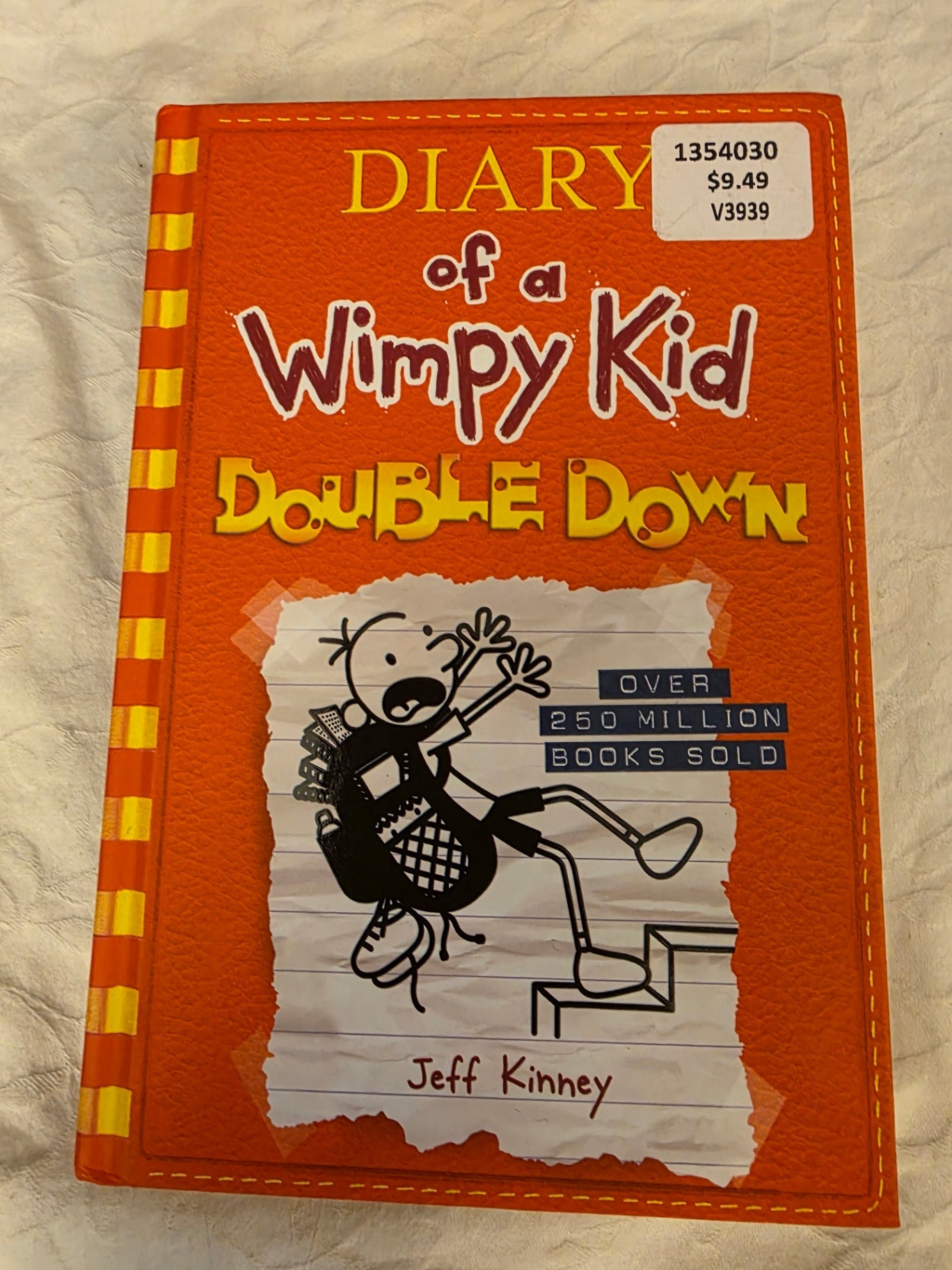 DIARY OF A WIMPY KID DOUBLE DOWN.