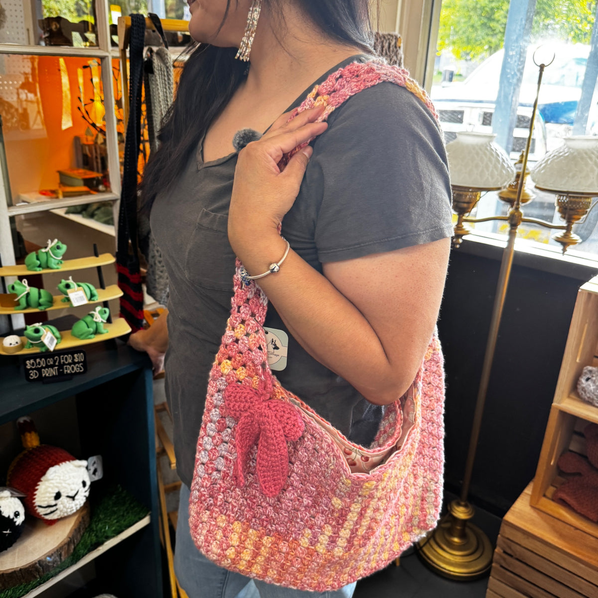 Crochet Purse w/Lining