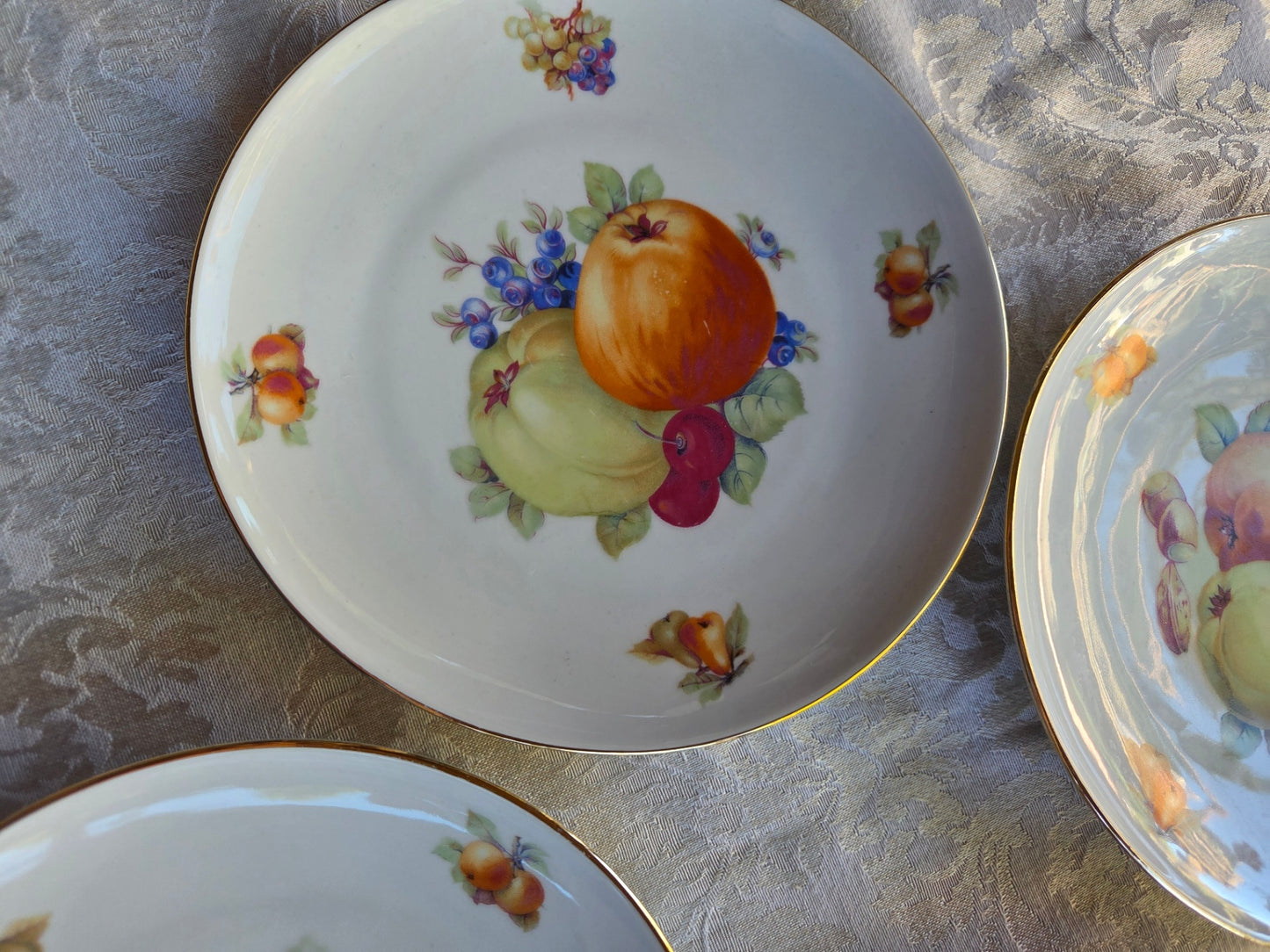 4 fruit plates Bavaria