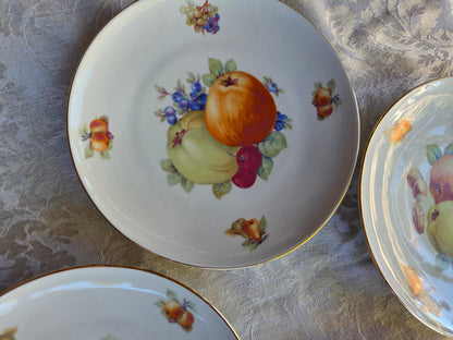 4 fruit plates Bavaria