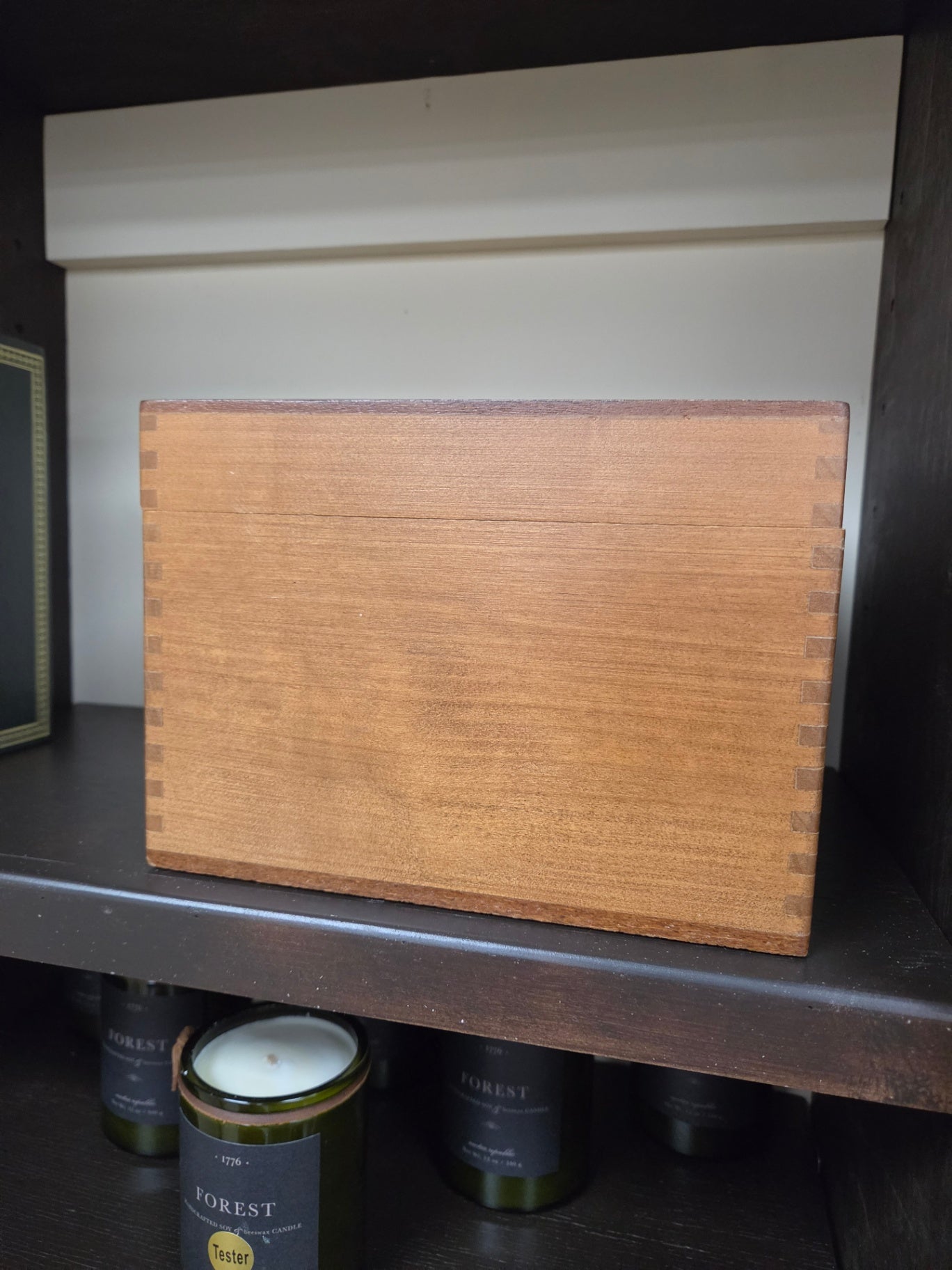 Wood file box