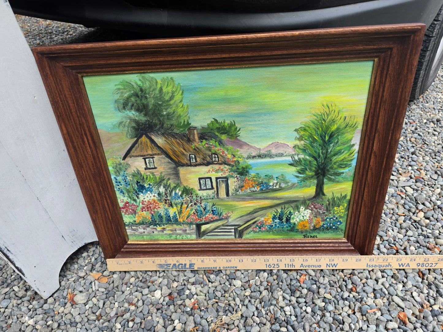 Cottage painting by renee