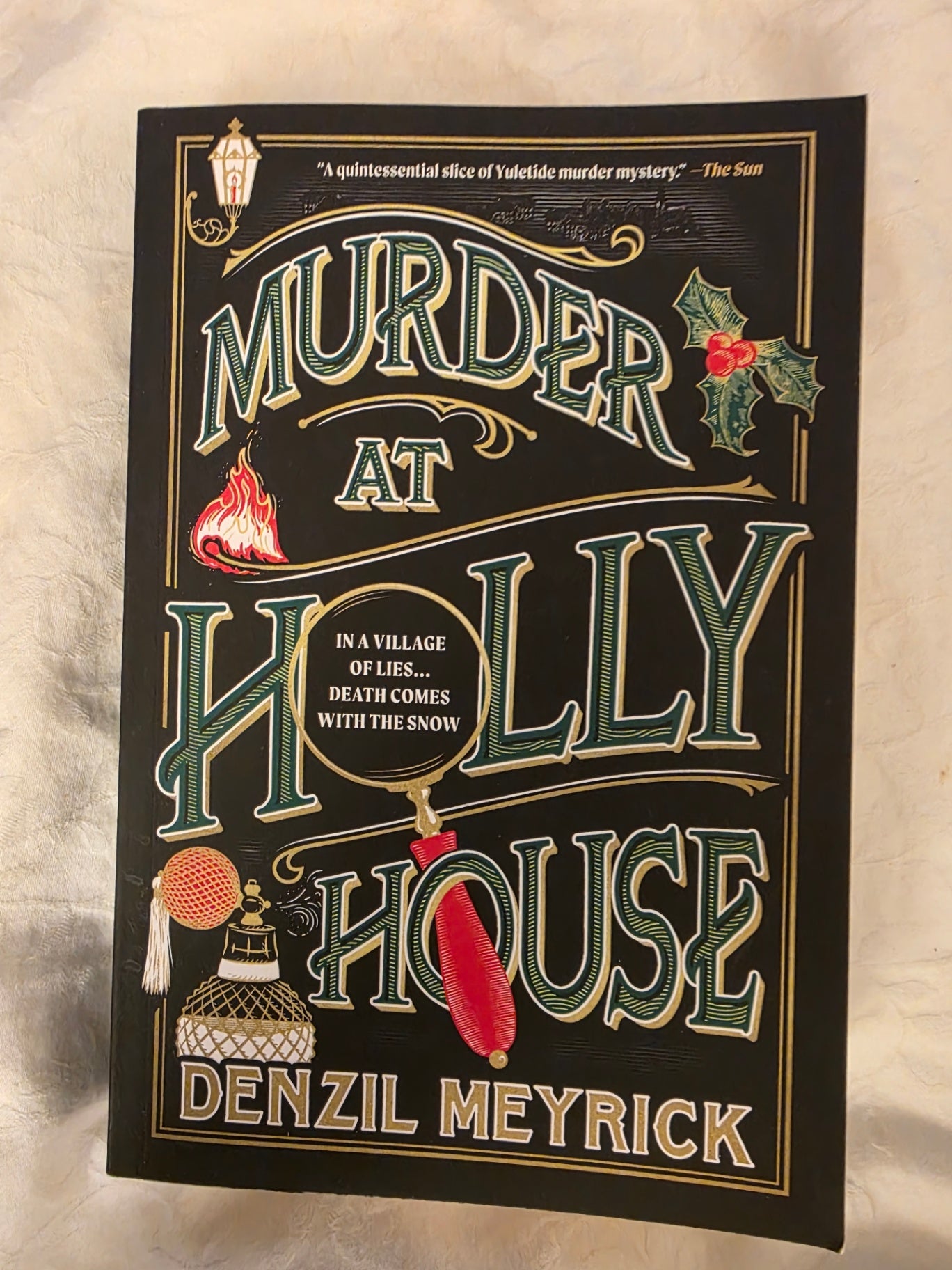 MURDER AT HOLLY HOUSE.