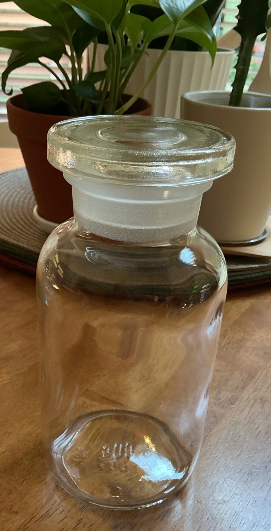 APOTHECARY BOTTLE….500ml