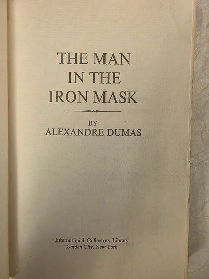 THE MAN IN THE IRON MASK.