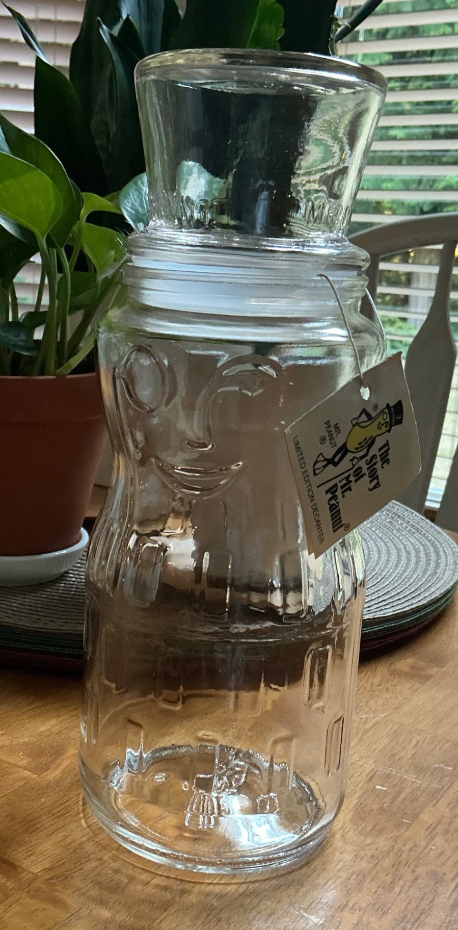 VTG. “Mr. Peanut” 75th Anniversary Jar