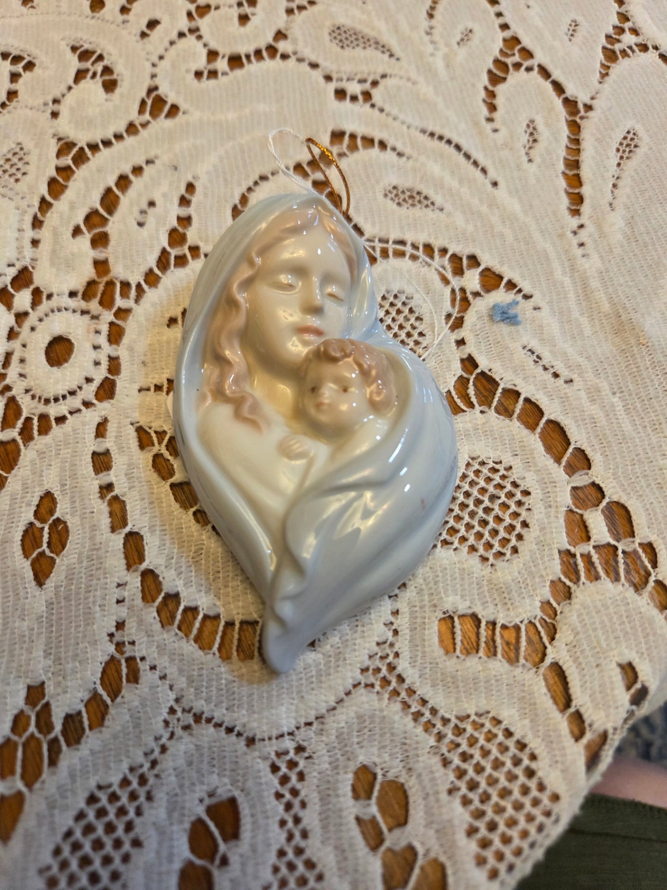 Madonna ornament