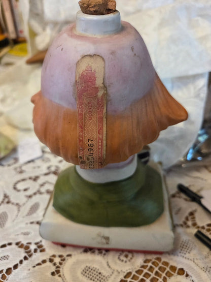Ezra Brooks Smiley decanter