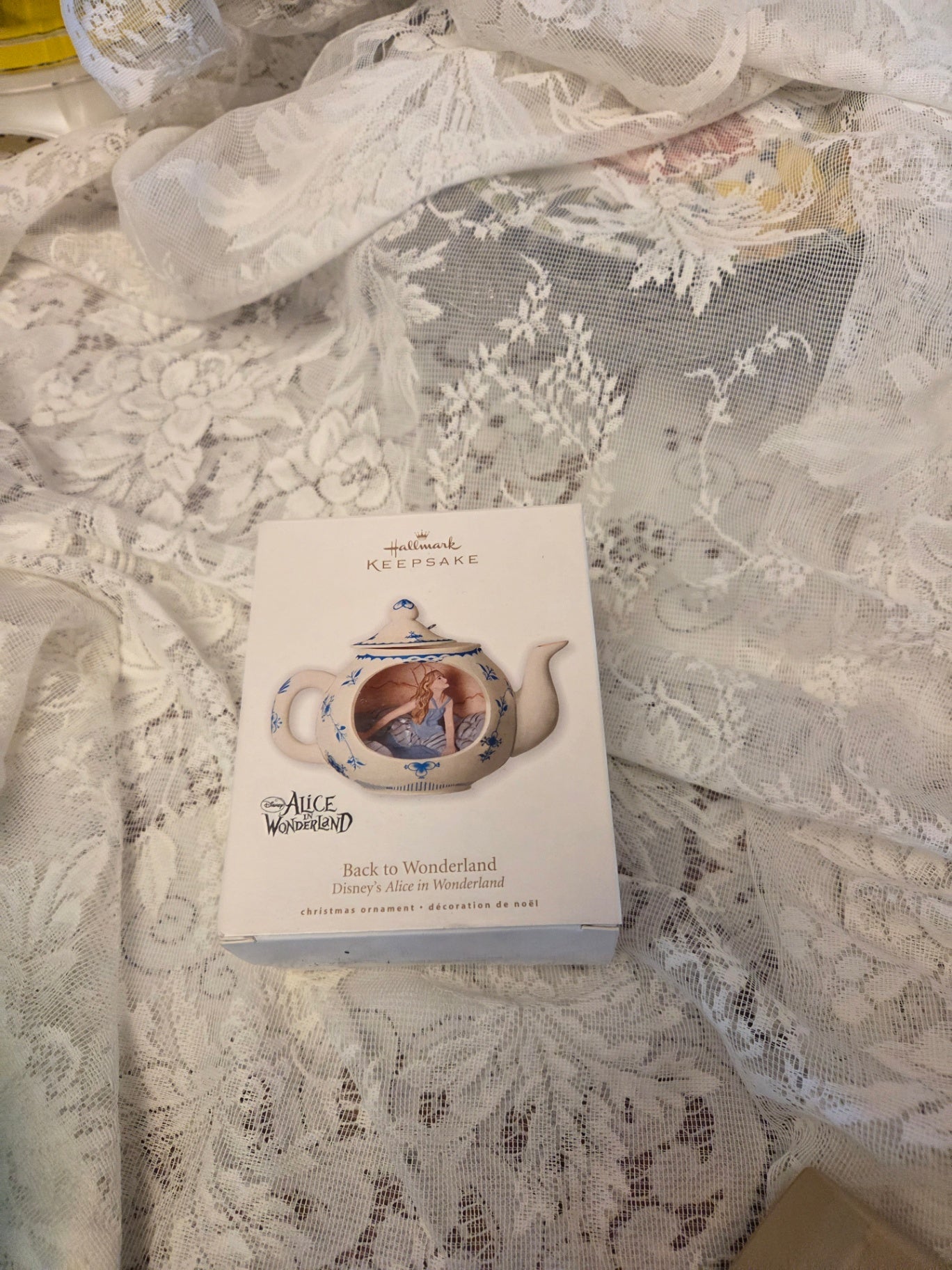 Hallmark alice ornament