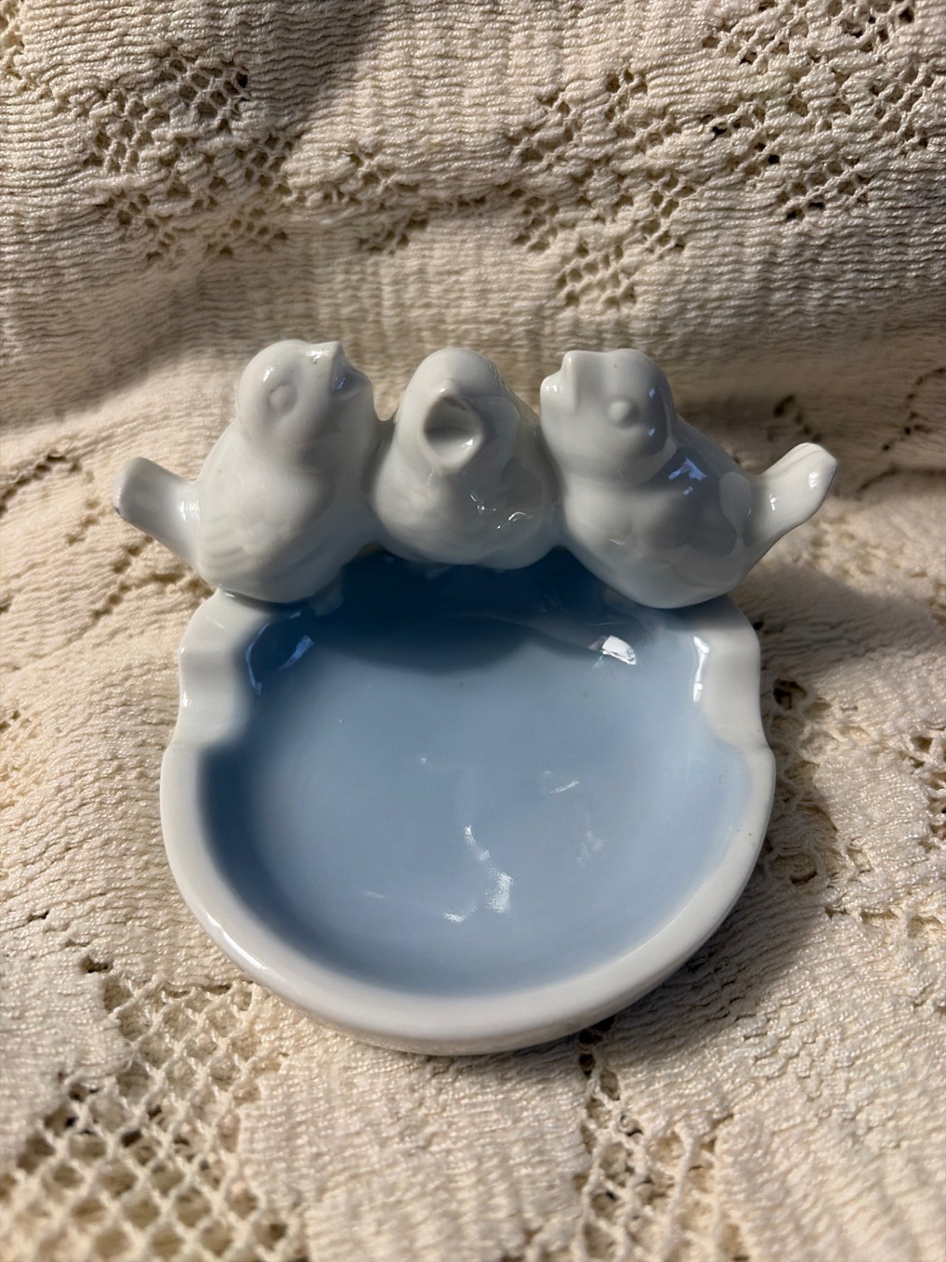 Vintage Bavarian porcelain trinket dish/ashtray