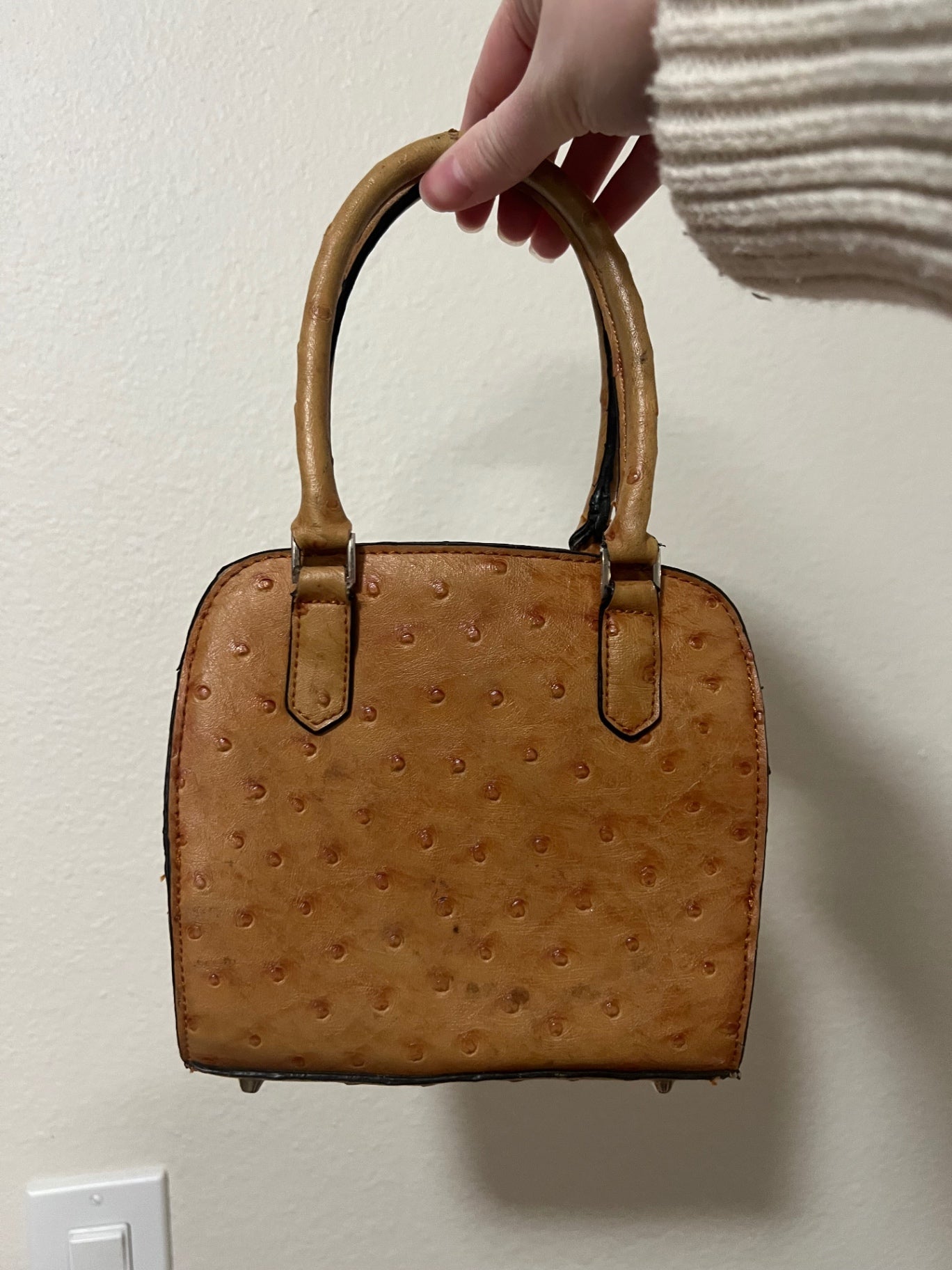 Ostrich Leather Purse