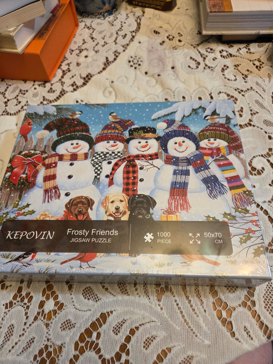Frosty friends jigsaw puzzle