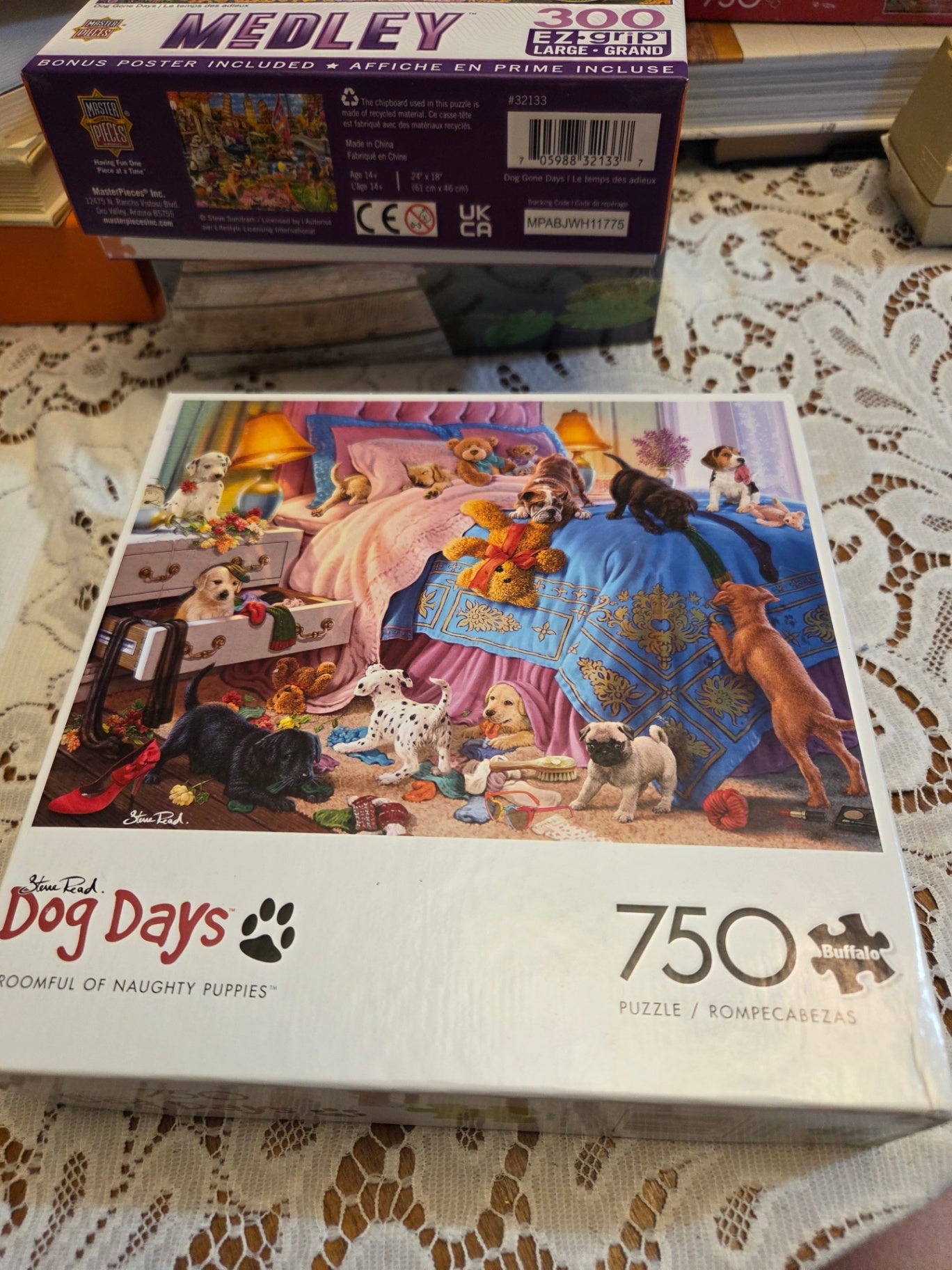 Naughty puppys puzzle