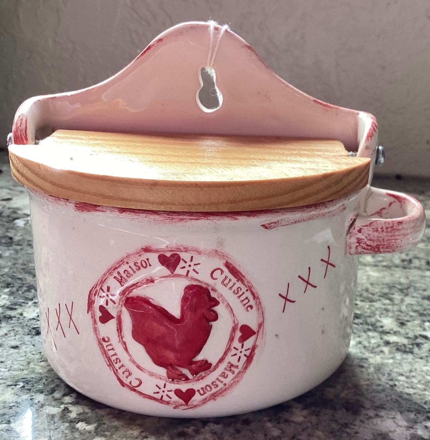 French VTG design salt container