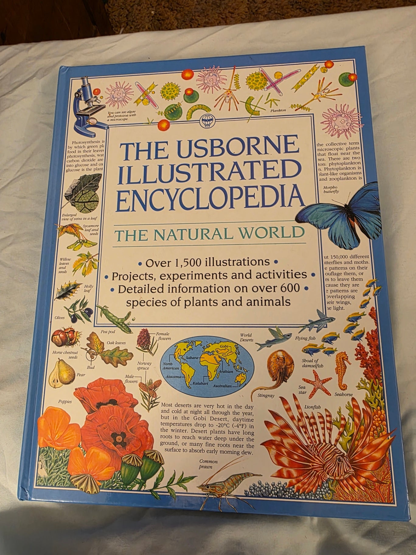 THE USBORNE ILLUSTRATED ENCYCLOPEDIA, THE NATURAL WORLD