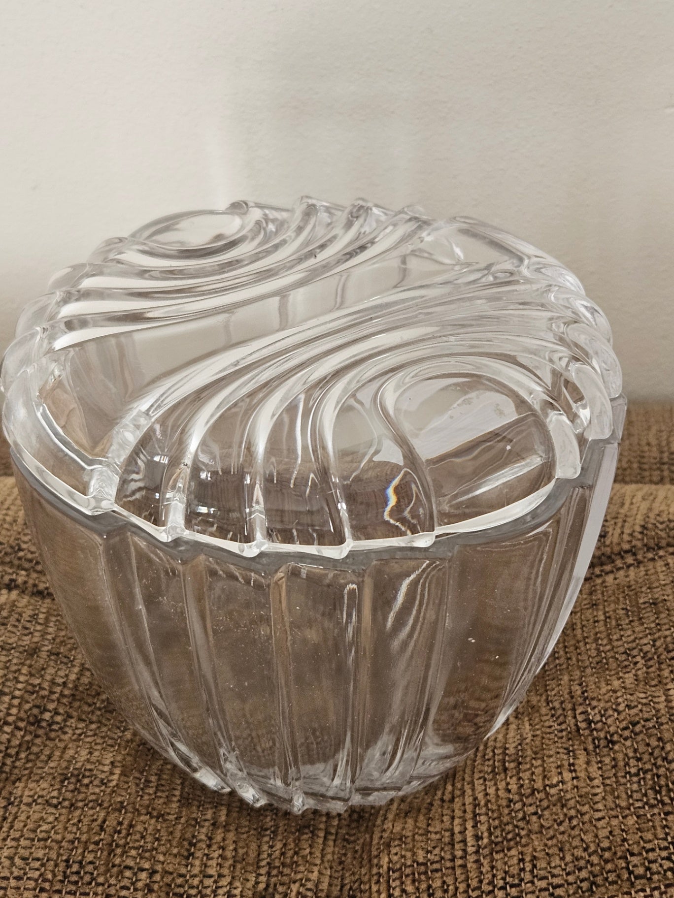 Vintage art deco style covered dish