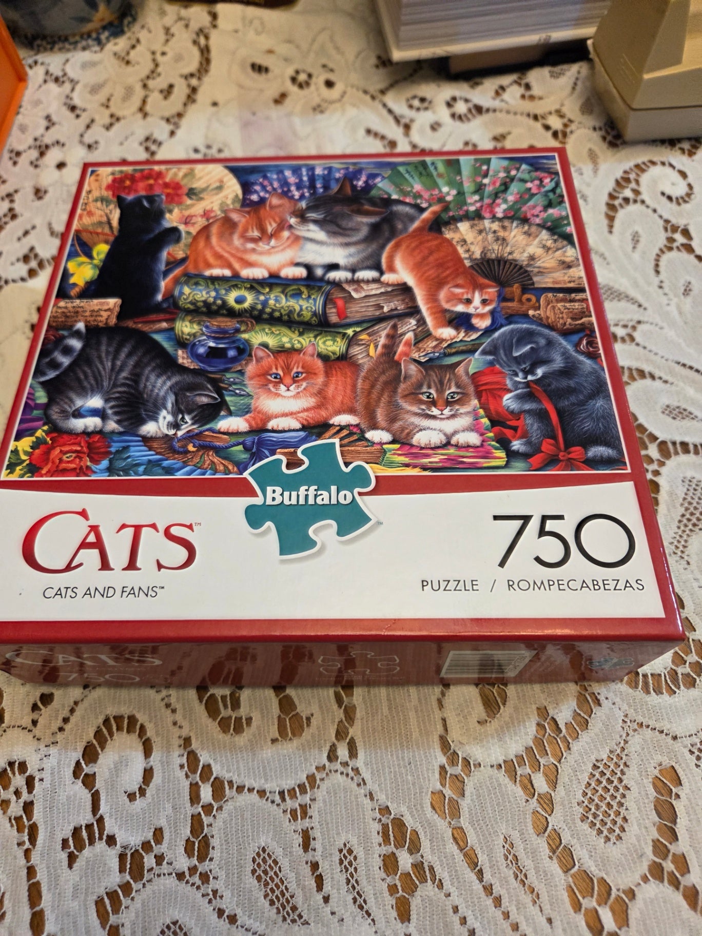Cats and fans puzzle