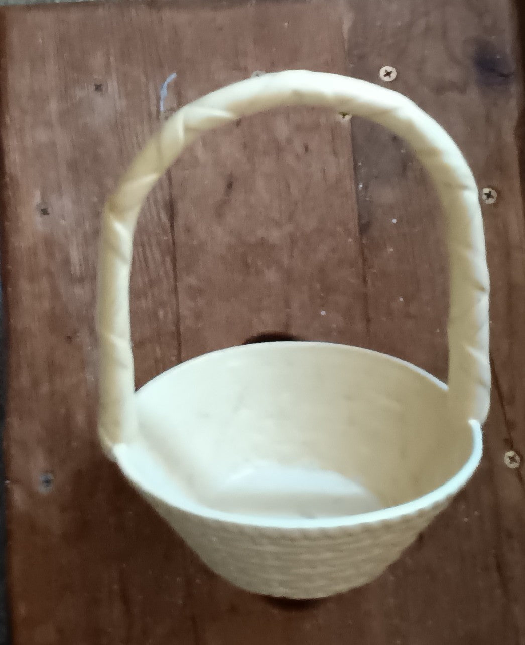 Small Pottery Basket