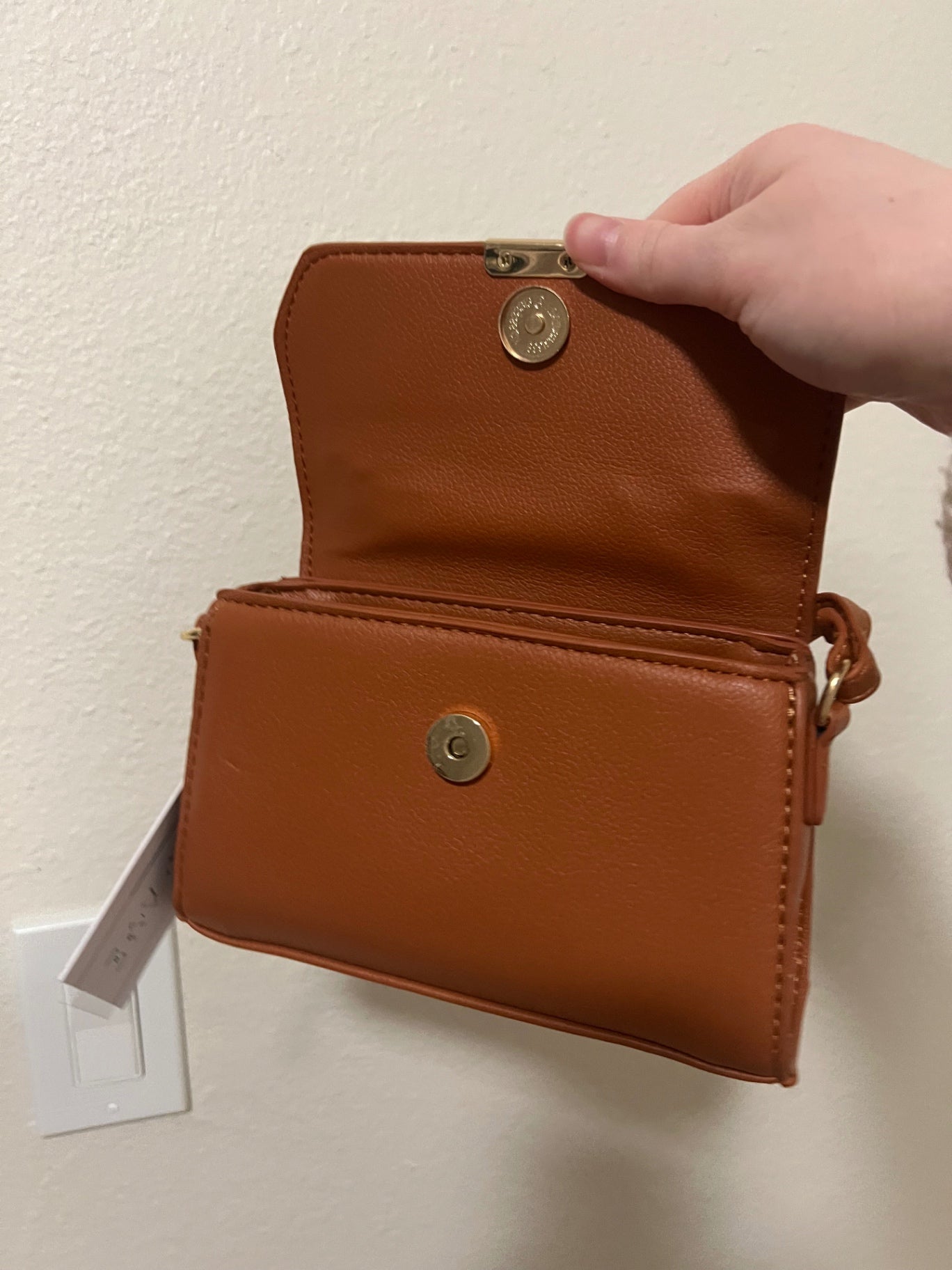 Small Tan Crossbody purse