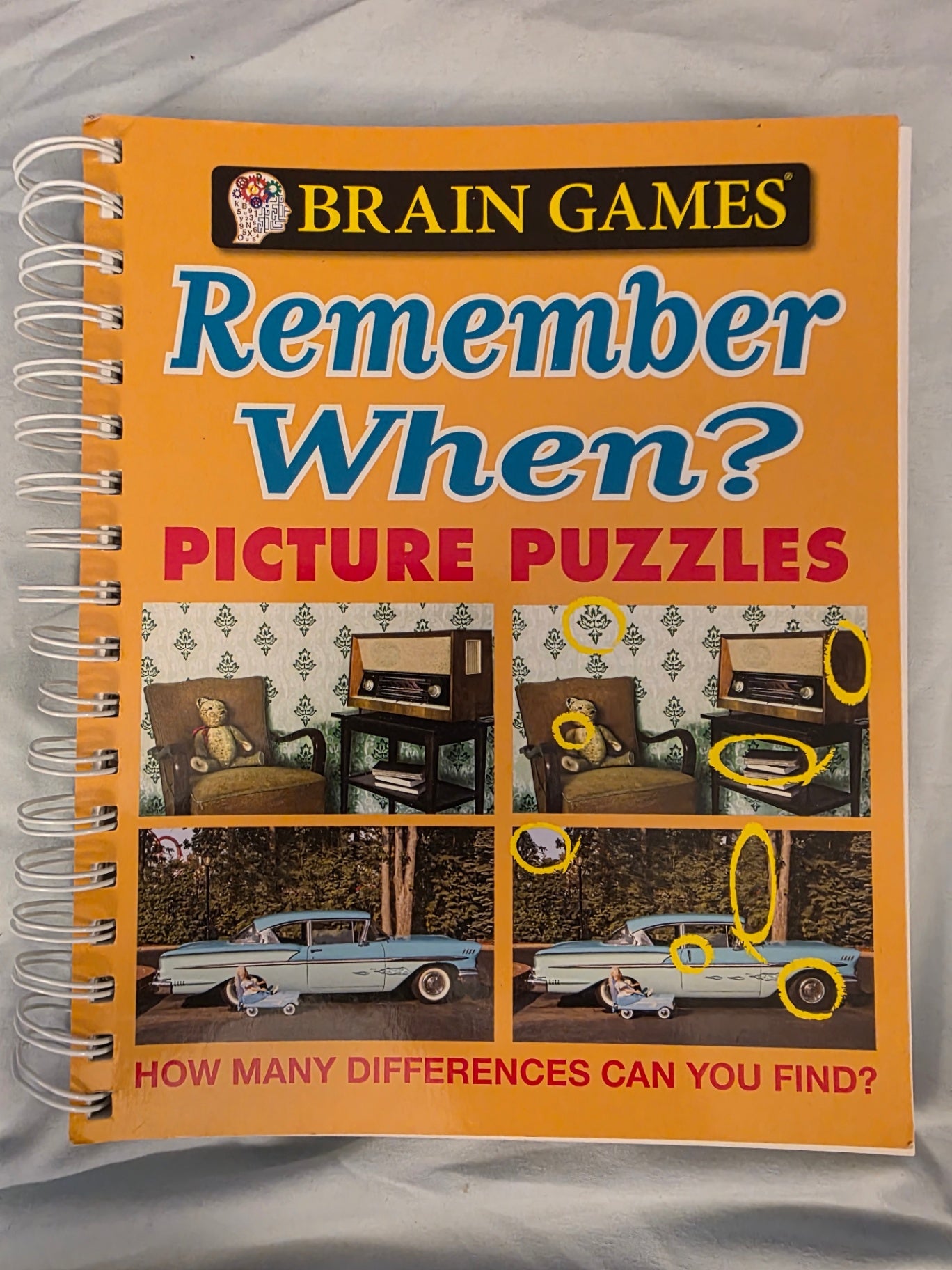 BRAIN GAMES? REMEMBER WHEN? PICTURE PUZZLES