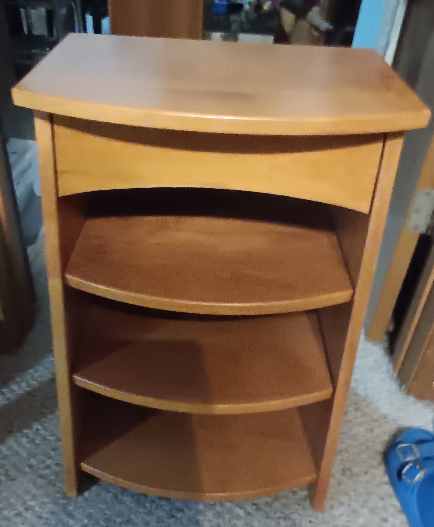 Levenger Oak Sidetable