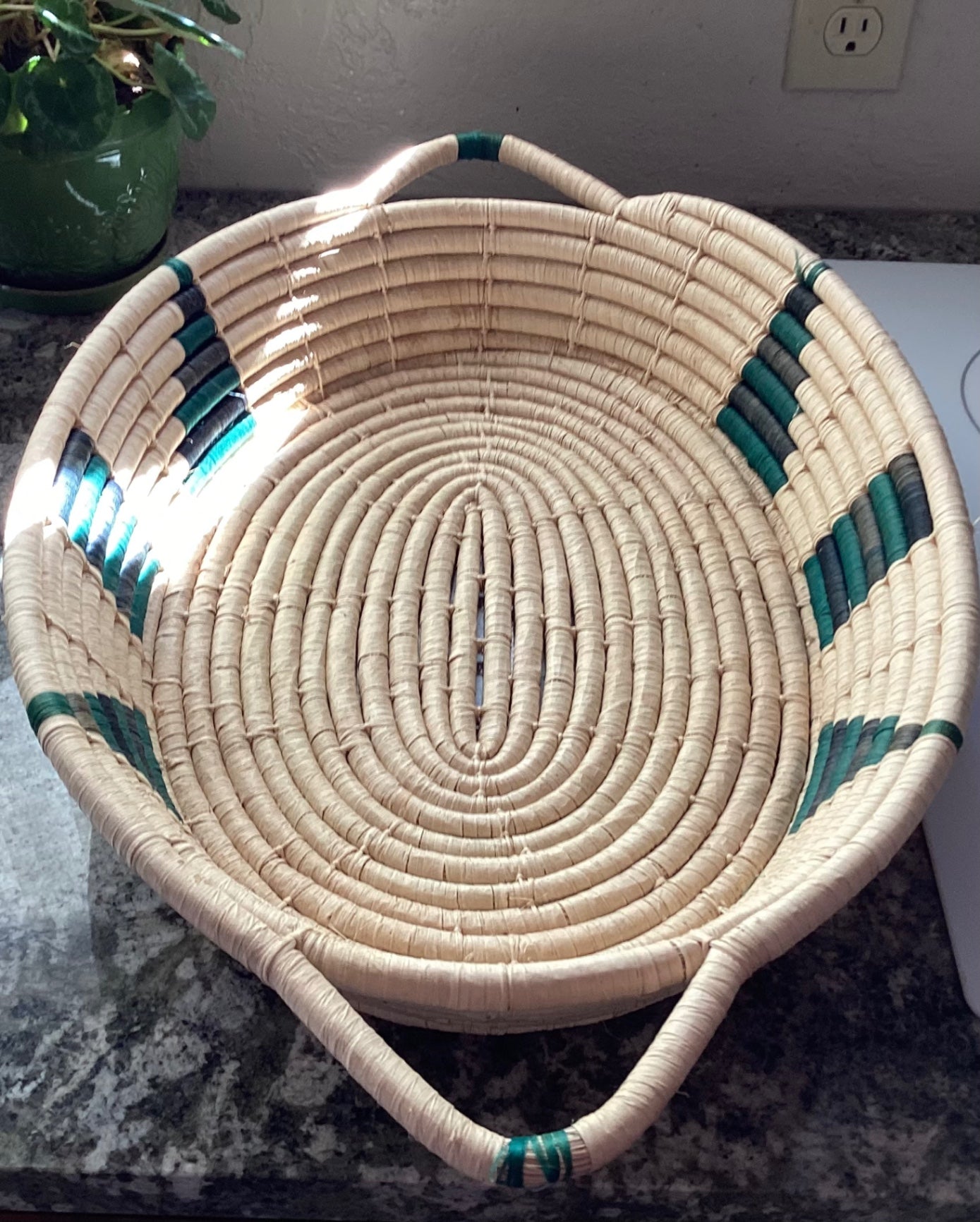 HANDMADE BASKET FROM PANAMA