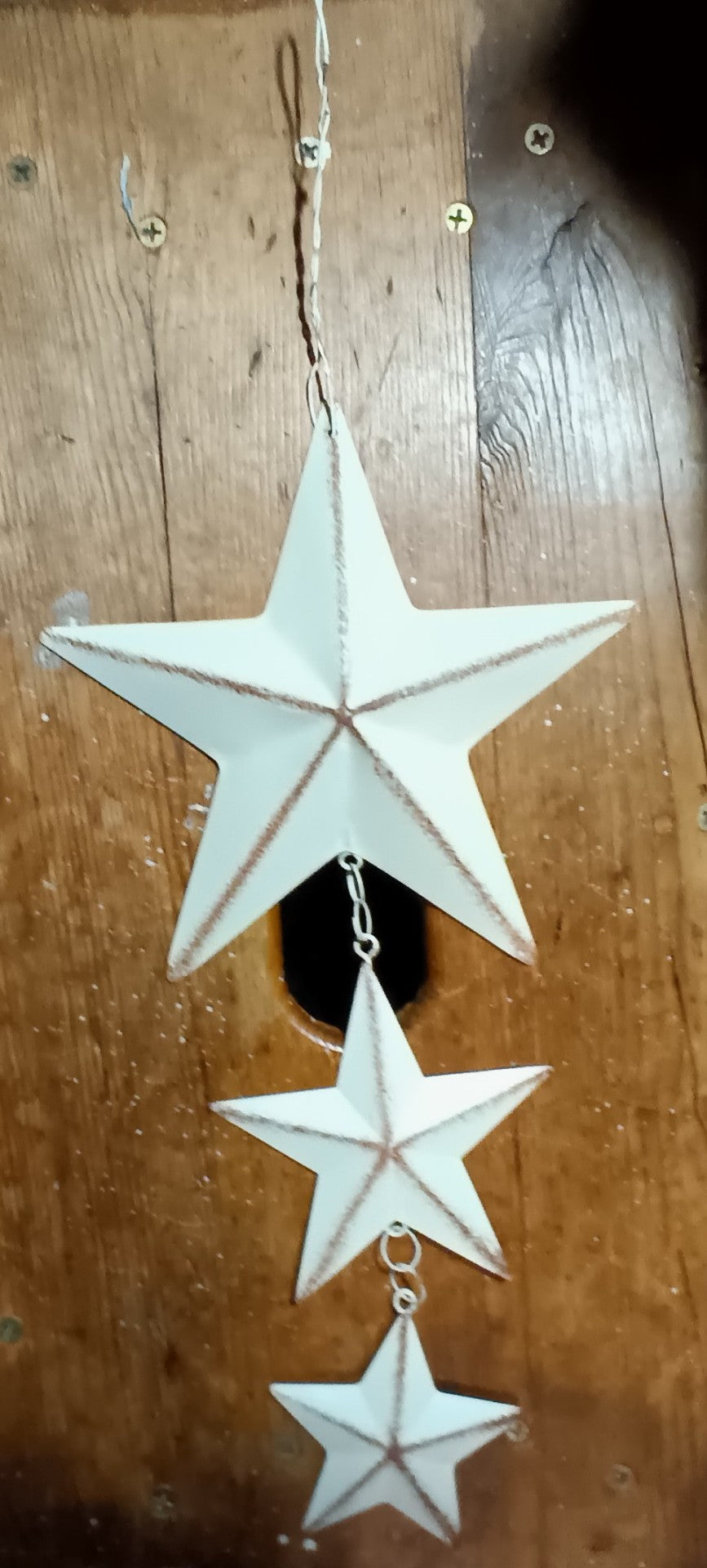 Hanging Metal Stars
