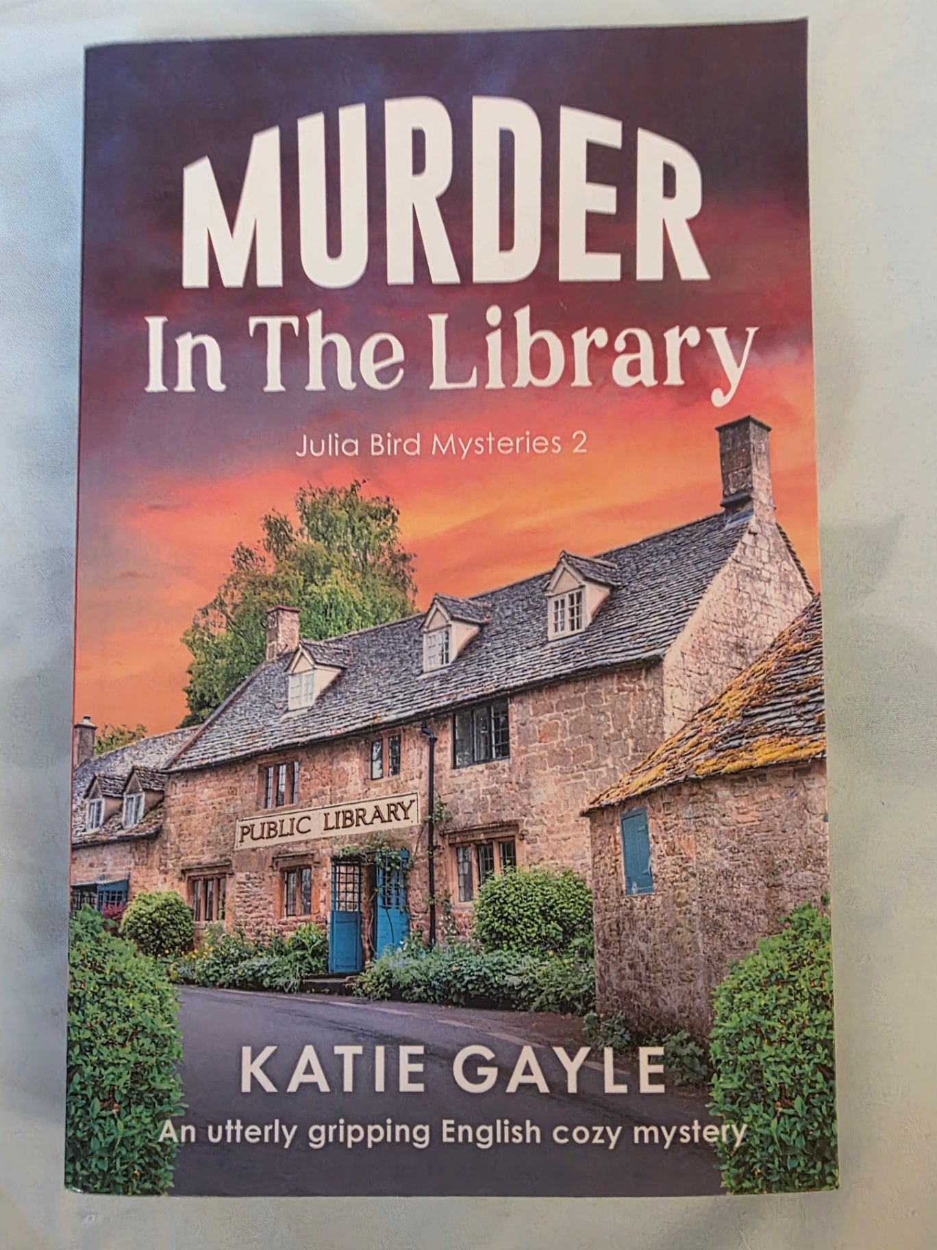 MURDER IN THE LIBRARY.