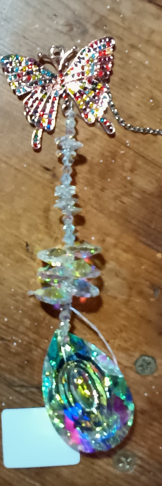 Butterfly Hanging Crystal