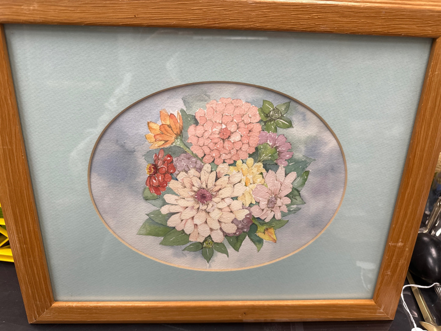 Original watercolor by local artist, Mary Heffner