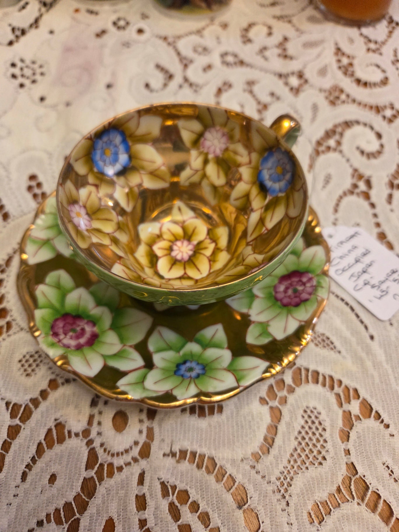 Occupied Japan cup and saucer