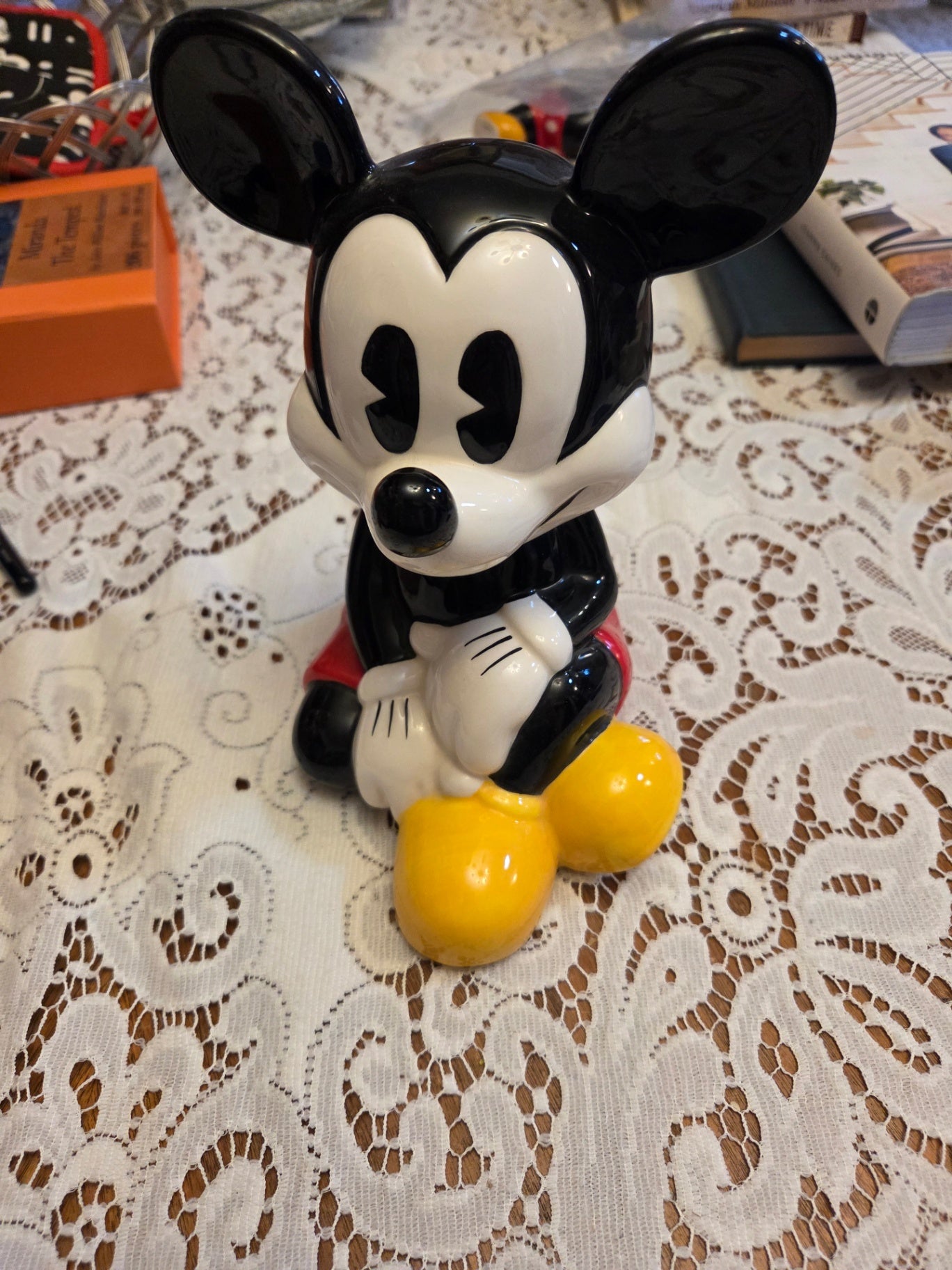 Mickey mouse coin bank