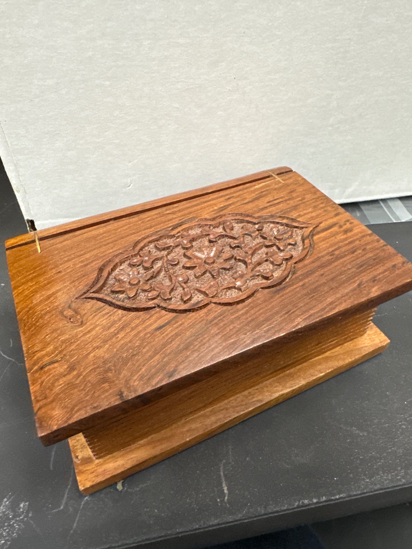 Wood box book India