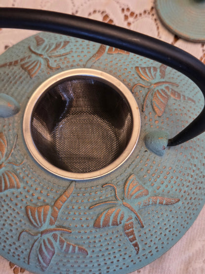 Cast ir9n Japanese teapot