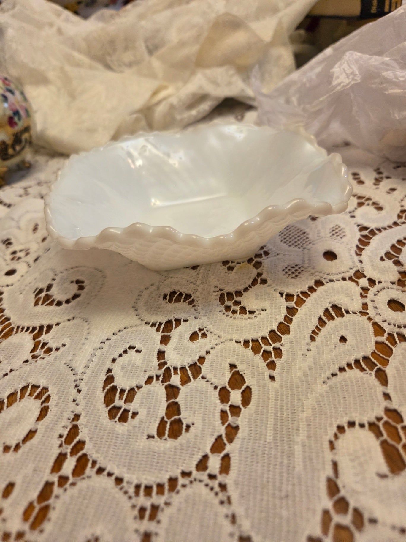HAZEL atlas Diamond dish